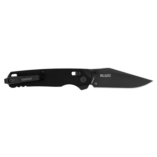 KERSHAW 6106BLK BEL AIR CLIP POINT - G10 BLK/MAGNACUT BLK KERSHAW 6106BLK BEL AIR CLIP POINT - G10 BLK/MAGNACUT BLK