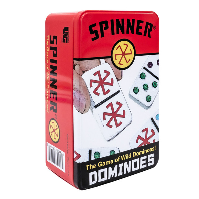UNIVERSITY GAMES University Games Spinner Dominoes