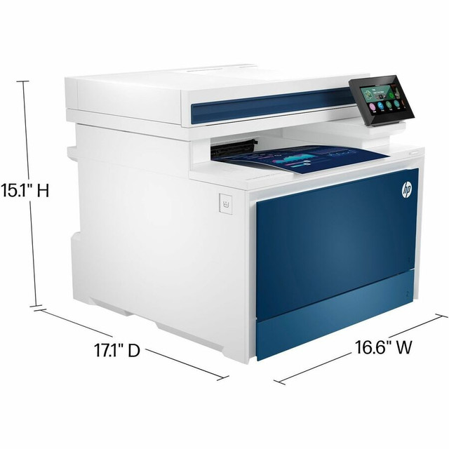 HP Inc. HP 4RA82F HP LaserJet Pro 4301fdw Wireless Laser Multifunction Printer - Color