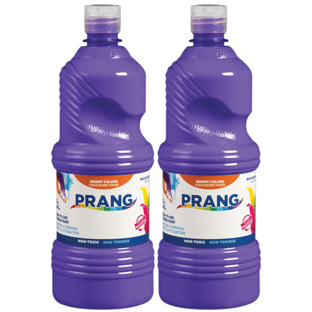DIXON TICONDEROGA CO Prang® Ready-to-Use Tempera Paint, Violet, 32 oz, Pack of 2