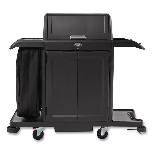 RUBBERMAID COMMERCIAL PROD. 2202525 Locking Door Kit, for Rubbermaid Commercial 2202581/2202527/2202585, Resin, Black