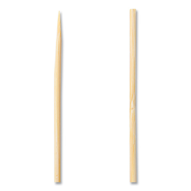 AMERCAREROYAL R806 Bamboo Skewers, Paper, 6", Natural, 100/Pack