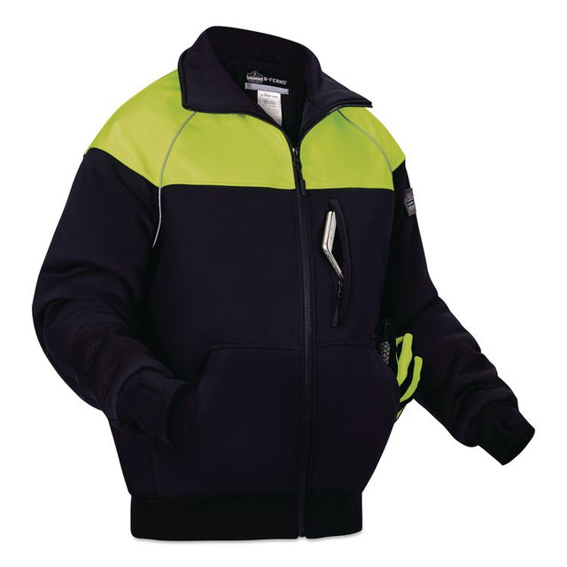TENACIOUS HOLDINGS, INC. ergodyne® 41293 N-Ferno 6474 Insulated Cooler Jacket, Medium, Navy