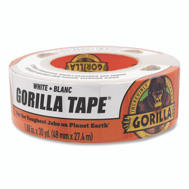 GORILLA GLUE COMPANY 6025001 Gorilla Tape, 3" Core, 1.88" x 30 yds, White