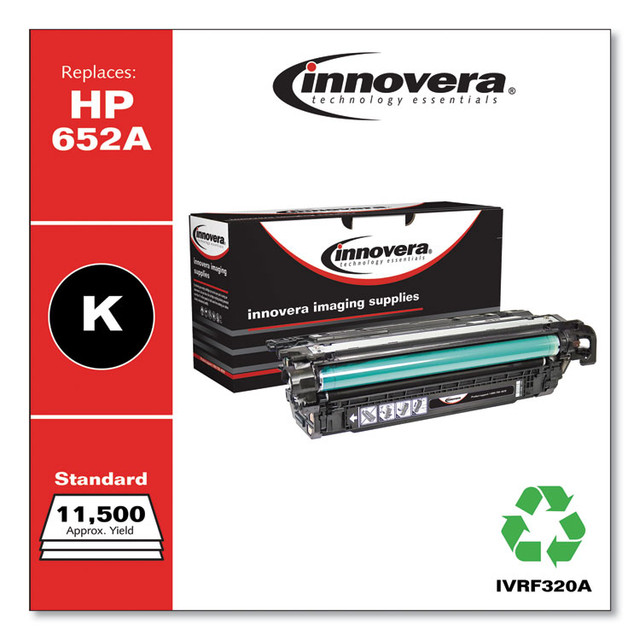 INNOVERA F320A Remanufactured Black Toner, Replacement for 652A (CF320A), 11,500 Page-Yield