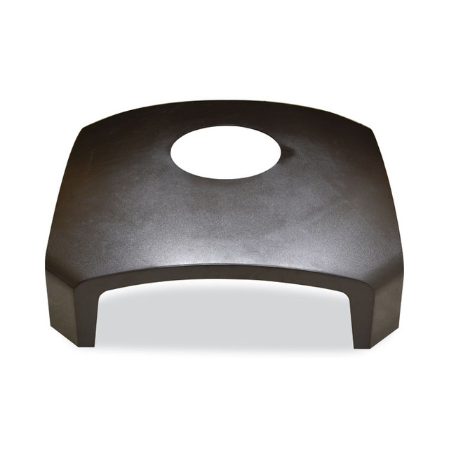 RUBBERMAID COMMERCIAL PROD. FG3975M2SBLE Landmark Series Replacement Part, Hood Top with Hole, 26w x 26d x 10.25h, Sable