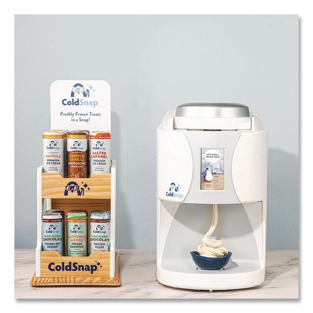 COLDSNAP ICM450000 Single-Serve Pods Frozen Treat Machine, White/Gray