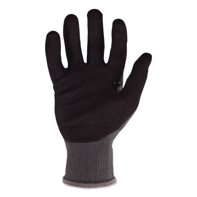 TENACIOUS HOLDINGS, INC. ergodyne® 10520 ProFlex 7043 ANSI A4 Nitrile Coated CR Gloves, EN388: 4X42D, 10" Long, XX-Small (5), Gray, Pair