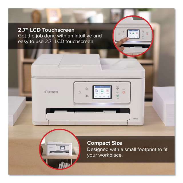 INNOVERA Canon® 6258C002 PIXMA TR7820 Inkjet Printer, Copy/Print/Scan
