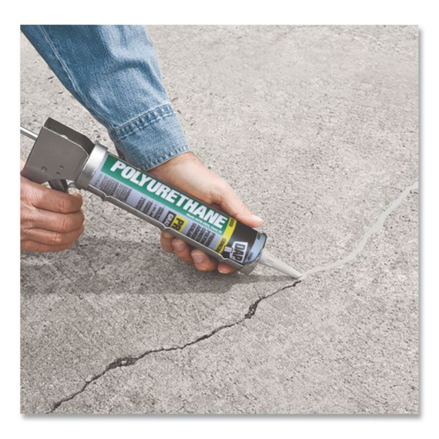 DAP PRODUCTS INC 7079818816 Premium Polyurethane Construction Adhesive Sealant, 10.1 oz Capsule/Cartridge, Black