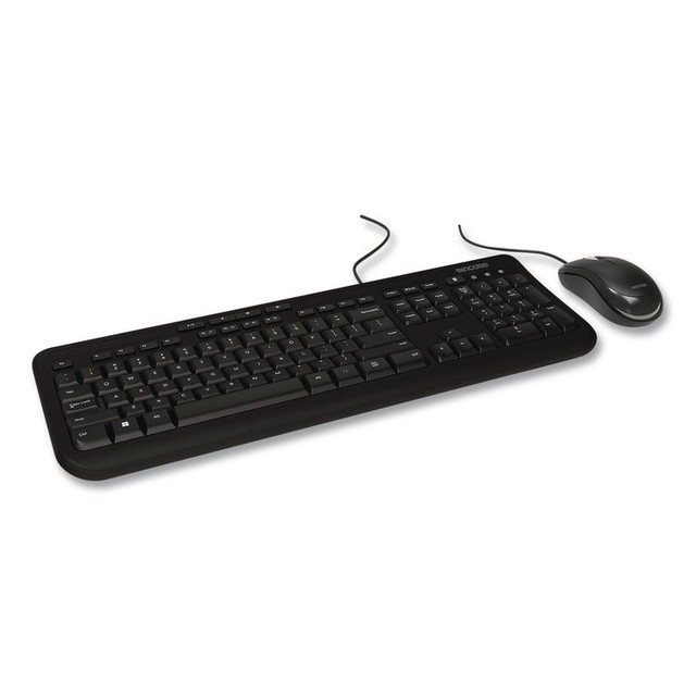 INCASE Designed by Microsoft™ APB00001 Wired Desktop 600 Keyboard and Optical Mouse Combo, USB, Black