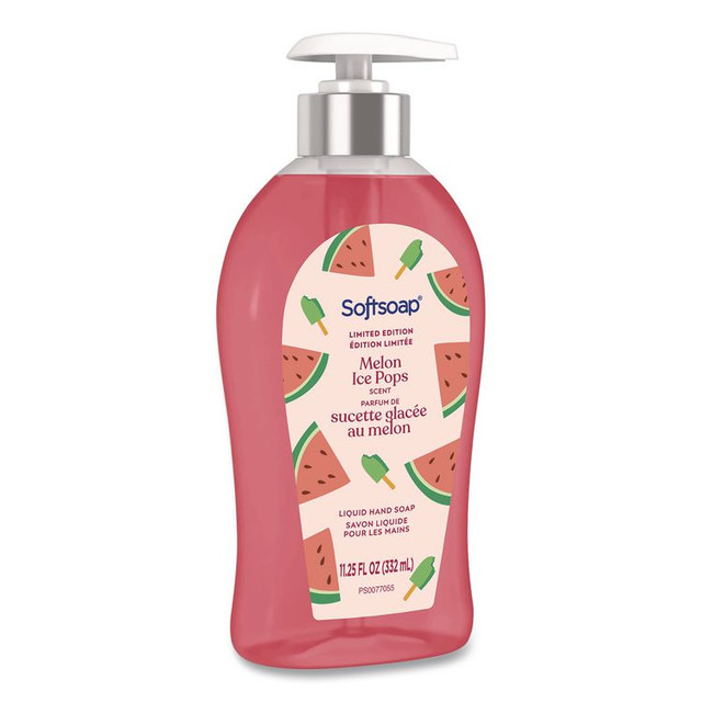 COLGATE PALMOLIVE, IPD. Softsoap® 61047386 Limited Edition Liquid Hand Soap, Melon Ice Pops, 11.25 oz