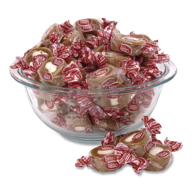 GOETZE'S CANDY COMPANY Goetze’s 40821 Caramel Creams Candy, 40 oz Resealable Bag