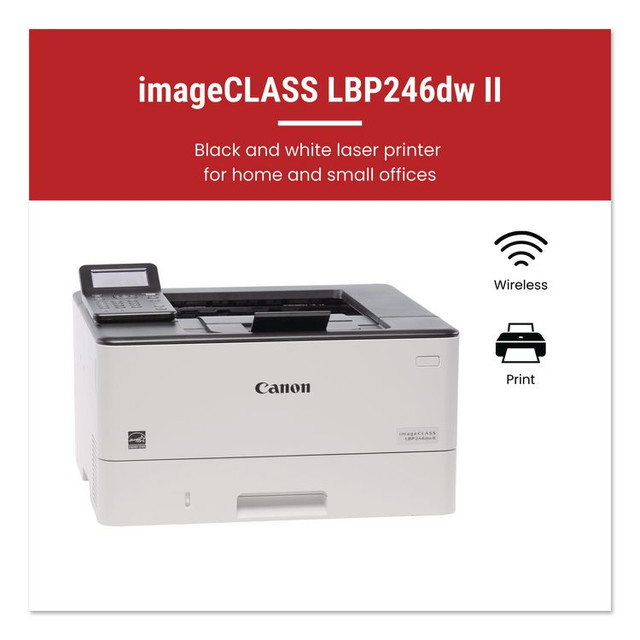 INNOVERA Canon® 7187C005 imageCLASS LBP246dw II Wireless Laser Printer