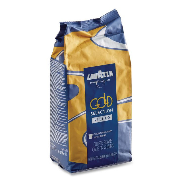 LAVAZZA 3427 Gold Selection Whole Bean Coffee, Light and Aromatic, 2.2 lb Bag