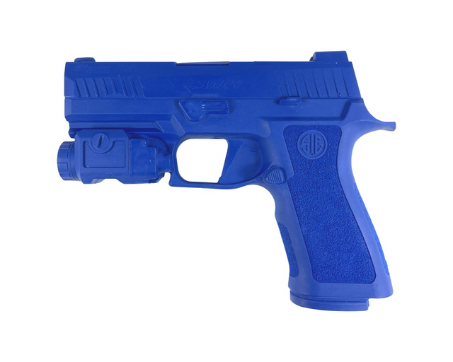 Blue Training Guns By Rings FSP320XCA-550XL SIG P320 X-Carry 3.9"" w/Nightstick 550XL