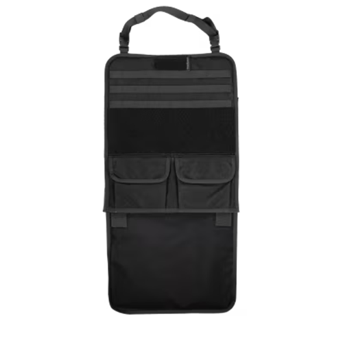  SEATORGSHDBLK SHTF CAR SEAT ORGANIZER WITH IIIA BALLISTIC PANELS