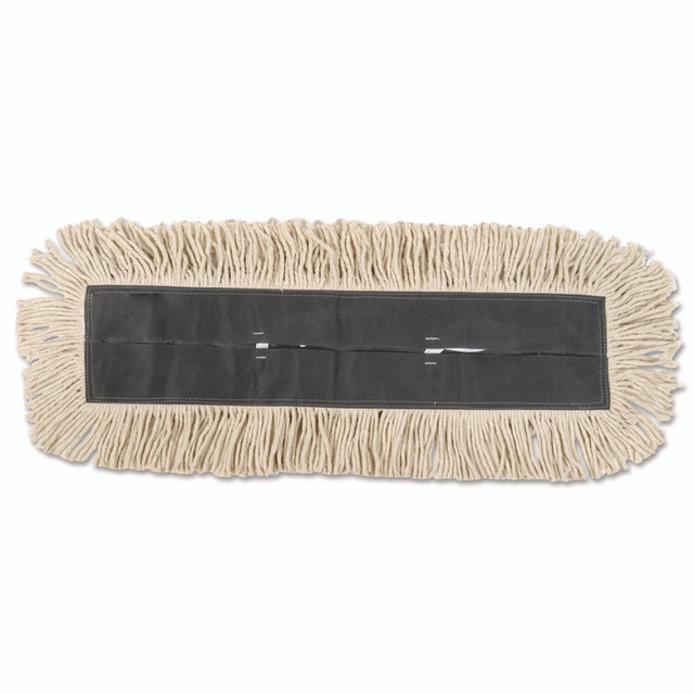 BOARDWALK DD91536W Dust Mop Head, Disposable, 5 x 36, White, 6/Carton