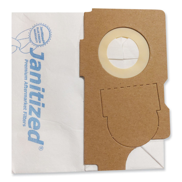 APC FILTRATION INC Janitized® JAN-WIVER-3 Vacuum Filter Bags Designed to Fit Windsor Versamatic, 100/Carton