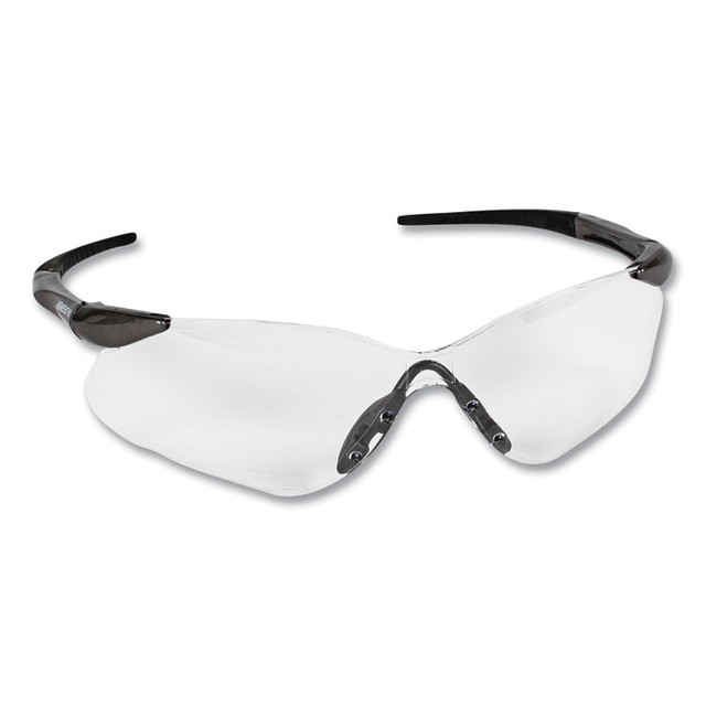 SMITH AND WESSON KleenGuard™ 29111 Nemesis VL Safety Glasses, Gunmetal Frame, Clear Anti-Fog Lens, 12/Box