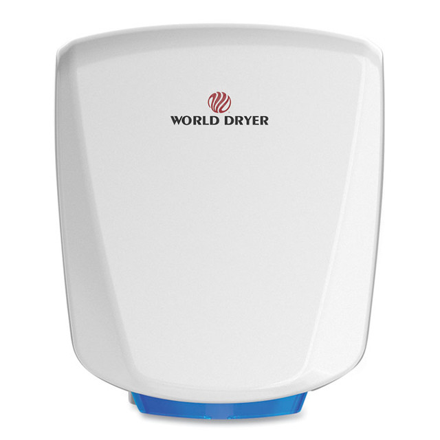 WORLD DRYER CORPORATION Q974A2 VERDEdri Hand Dryer, 120 V, 3.9 x 12.25 x 14.5, White