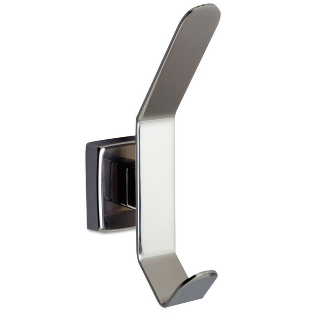 BOBRICK WASHROOM 6827 Hat and Coat Hook, Stainless Steel, Satin Finish