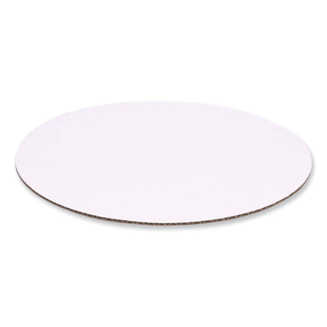 SOUTHERN CHAMPION TRAY SCT® 11317 Mottled White Cake Circles, 10" Diameter, White, Paper, 100/Carton