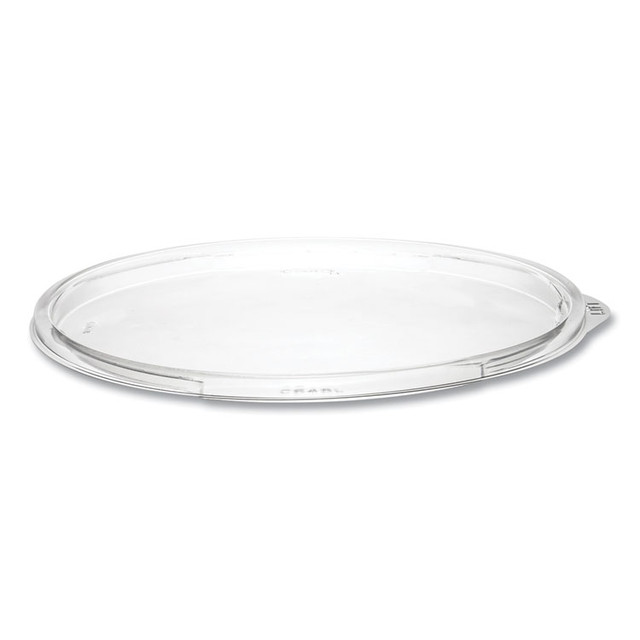 DART C64BL PresentaBowls Clear Flat Lids, 7.2" Diameter x 0.4" h, Plastic, 252/Carton