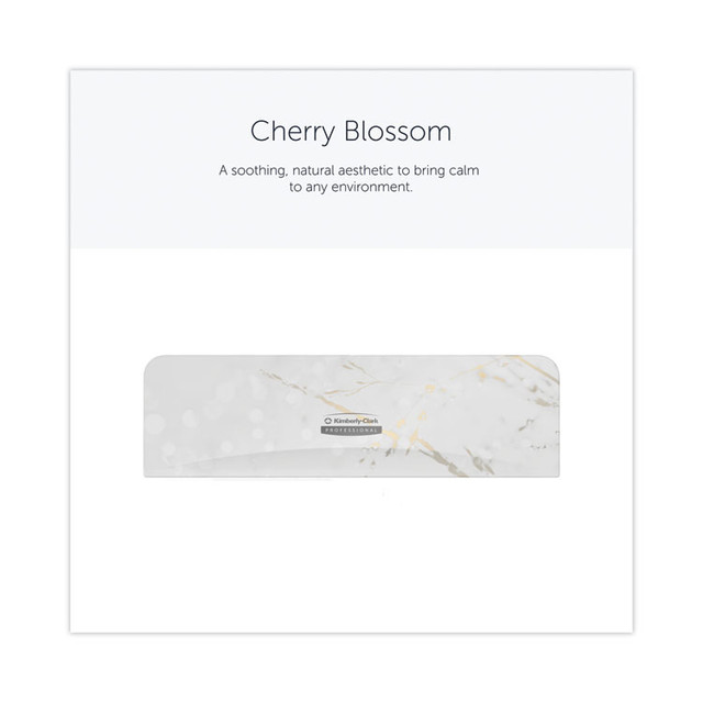 KIMBERLY-CLARK PROFESSIONAL Professional* 58822 ICON Faceplate for Coreless Standard Roll Toilet Paper Dispenser, 3.56 x 12 x 1.5, Cherry Blossom