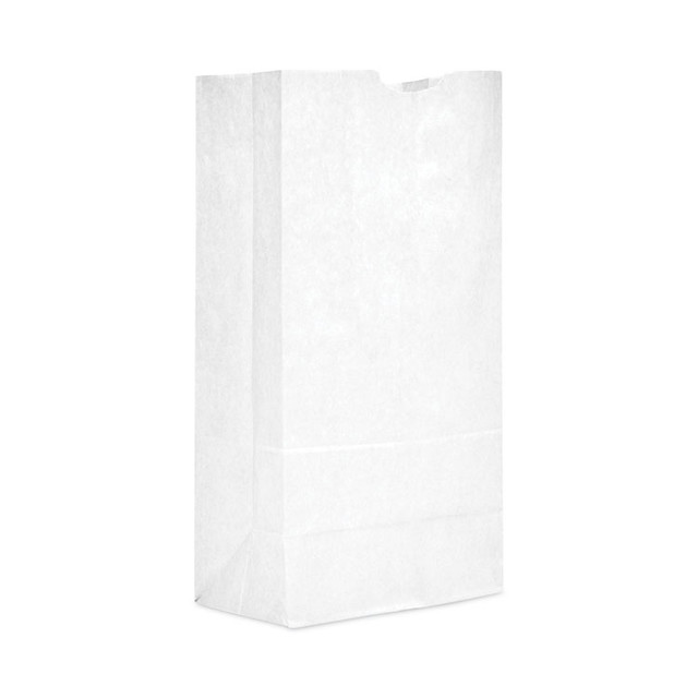 AJM PACKAGING CORP. Corporation GW16 Grocery Bag, 16.5" x 13" x 15.5", White, 1,000/Bundle