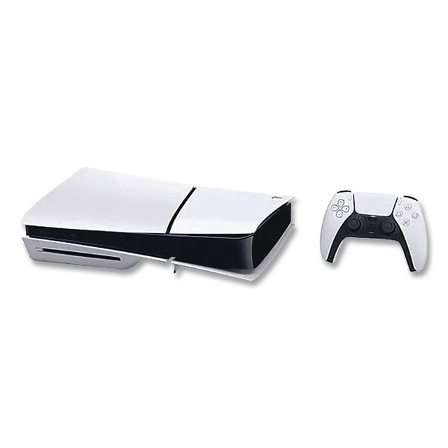 SONY ELECTRONICS, INC. 8816899 PlayStation 5 Slim Console, White/Black