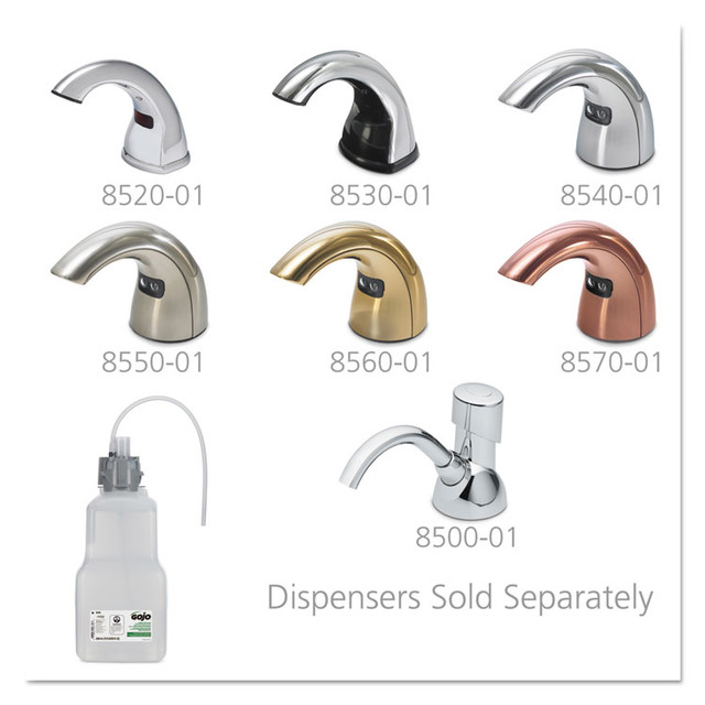 GO-JO INDUSTRIES GOJO® 8545-04 CX and CXI Green Certified Foam Hand Cleaner Refill, Unscented, 2,300 mL, 4/Carton