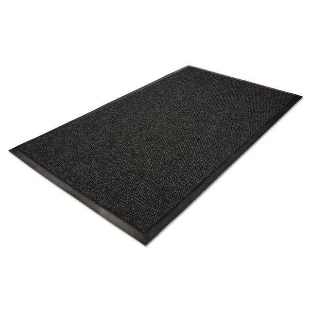 MILLENNIUM MAT COMPANY Guardian UGMM030504 EliteGuard Indoor/Outdoor Floor Mat, Rectangular, Charcoal Gray Carpeted Surface, 36" x 60"