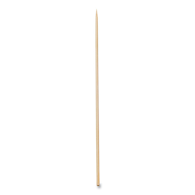AMERCAREROYAL R813 Bamboo Skewers, Paper, 10", White, 100/Pack, 10 Packs/Box, 12 Boxes/Carton