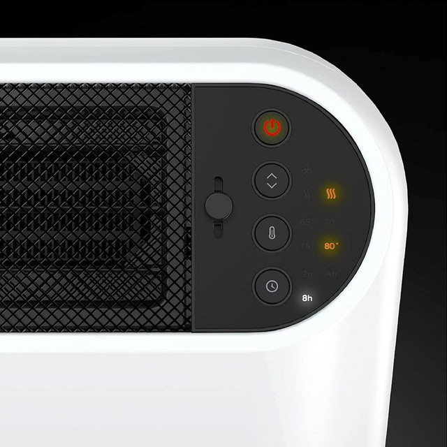 HONEYWELL ENVIRONMENTAL HCE870W ThermaWave 6 Ceramic Heater, 1,500 W, 7.75 x 18.11 x 18.54, White