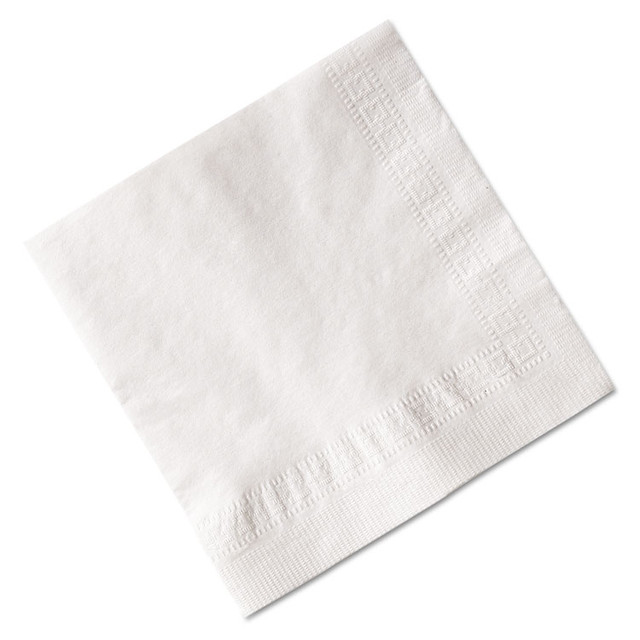 SCA TISSUE Tork® B1242 Advanced Beverage Napkins, 2-Ply, 9.25 x 9.25, Poly-Pack, White, 6,000/Carton