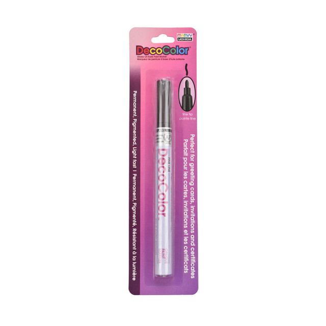 UCHIDA OF AMERICA, CORP Marvy Uchida® DecoColor® Paint Marker, Fine Tip, 200-S, Dark Brown #18