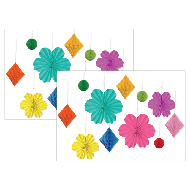 CARSON DELLOSA EDUCATION Carson Dellosa Education Happily Ever Elementary Retro Remix Flowers and Twinkles Dimensional Accents Per Set, 2 Sets