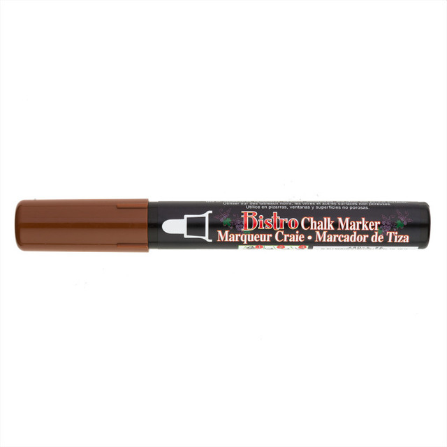 UCHIDA OF AMERICA, CORP Marvy Uchida® Bistro Chalk Marker Broad Tip, 480-S, Brown