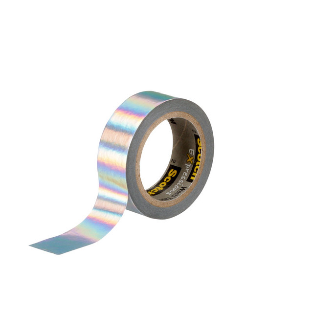 3M COMPANY Scotch® Expressions Washi Tape, .59" x 275", Iridescent White