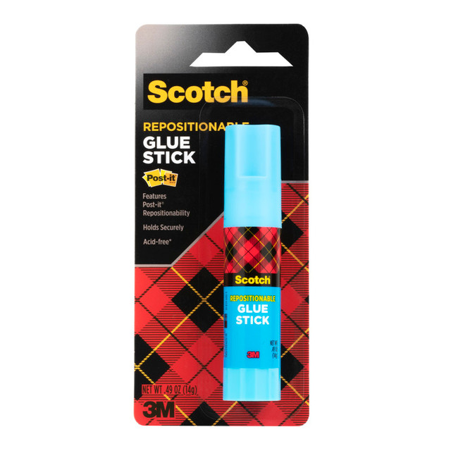 3M COMPANY Scotch® Restickable Glue Stick, .49 oz