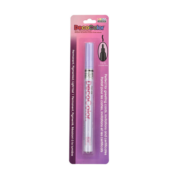 UCHIDA OF AMERICA, CORP Marvy Uchida® DecoColor® Paint Marker, Fine Tip, 200-S, Pale Violet #31
