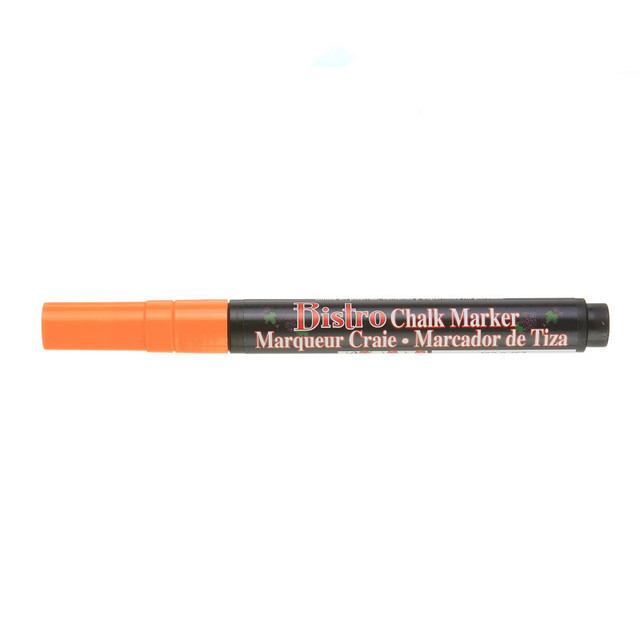 UCHIDA OF AMERICA, CORP Marvy Uchida® Bistro Chalk Marker, Fine Tip, 482-S, Fluorescent Orange