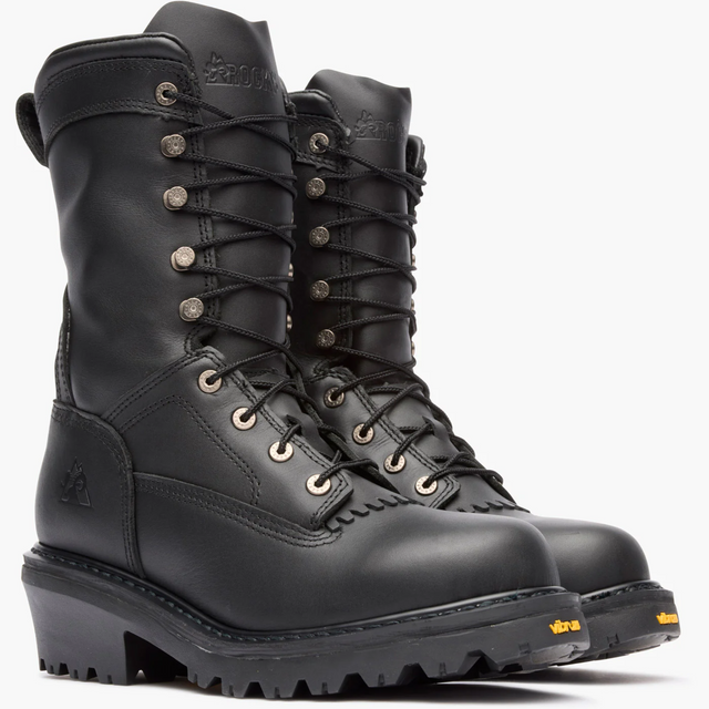 Rocky International RKD0119BK3.5EW Rocky Code Red Hotshot Logger Fire Boot