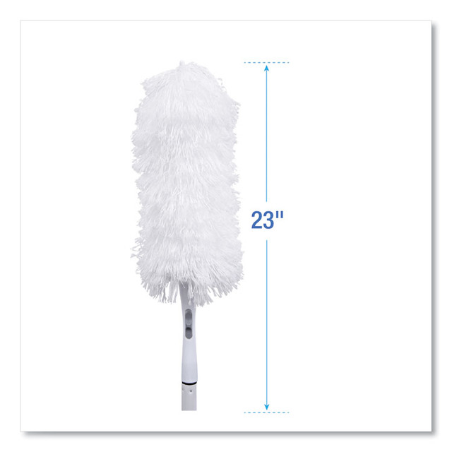 BOARDWALK MICRODUSTER MicroFeather Washable Microfiber Duster, 23" Plastic Handle