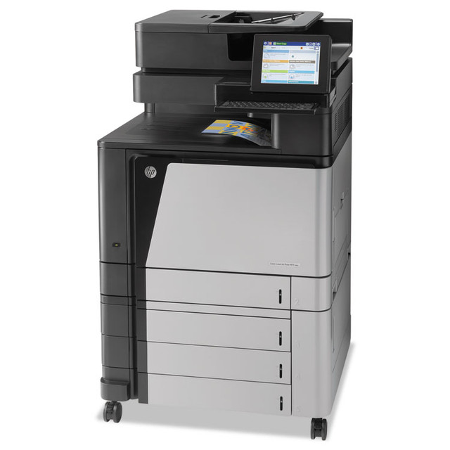 HEWLETT PACKARD SUPPLIES HP D7P71A Color LaserJet Enterprise Flow M880z+ Wireless MFP, Copy/Fax/Print/Scan