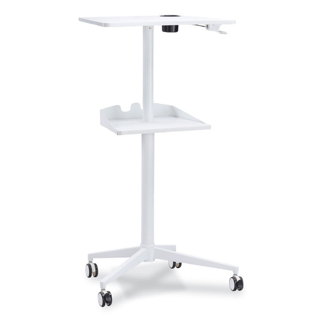 SAFCO PRODUCTS 1944WH VUM Mobile Workstation, 30.75" x 22.28" x 36.12" to 48.25", White