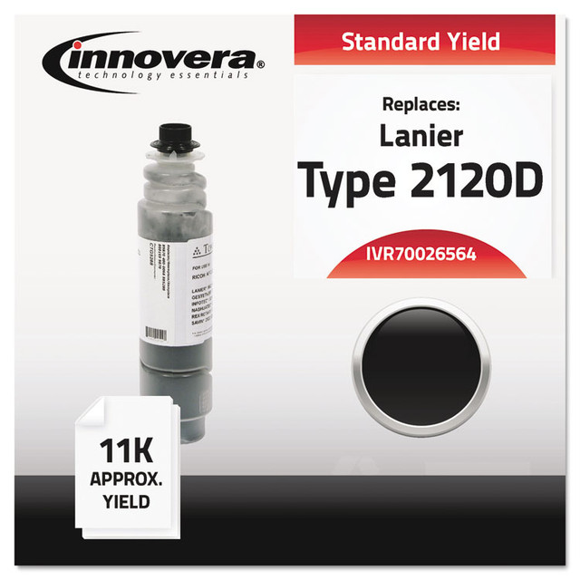 INNOVERA 70026564 Remanufactured Black Toner, Replacement for 89870, 11,000 Page-Yield