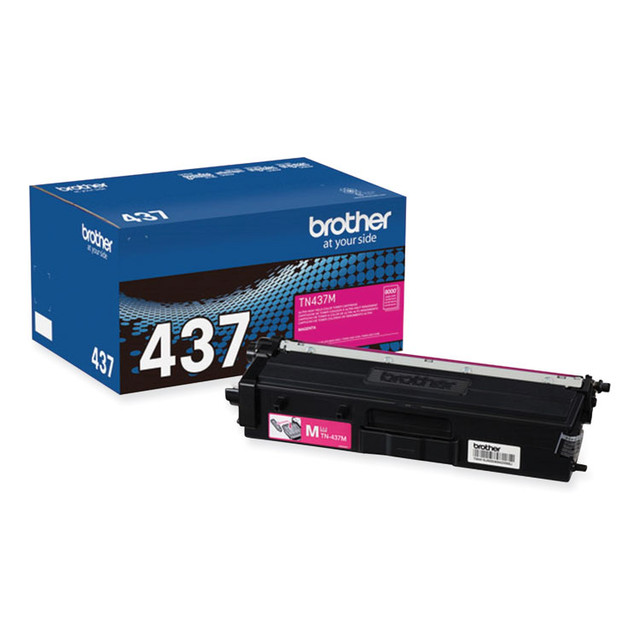 BROTHER INTL. CORP. TN437M TN437M Ultra High-Yield Toner, 8,000 Page-Yield, Magenta