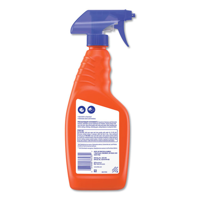 PROCTER & GAMBLE Tide® 76533 Antibacterial Fabric Spray, Light Scent, 22 oz Spray Bottle, 6/Carton